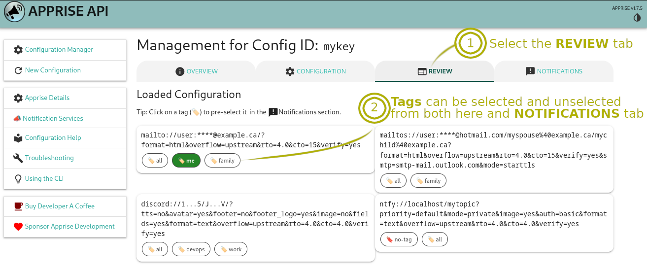 Apprise-API