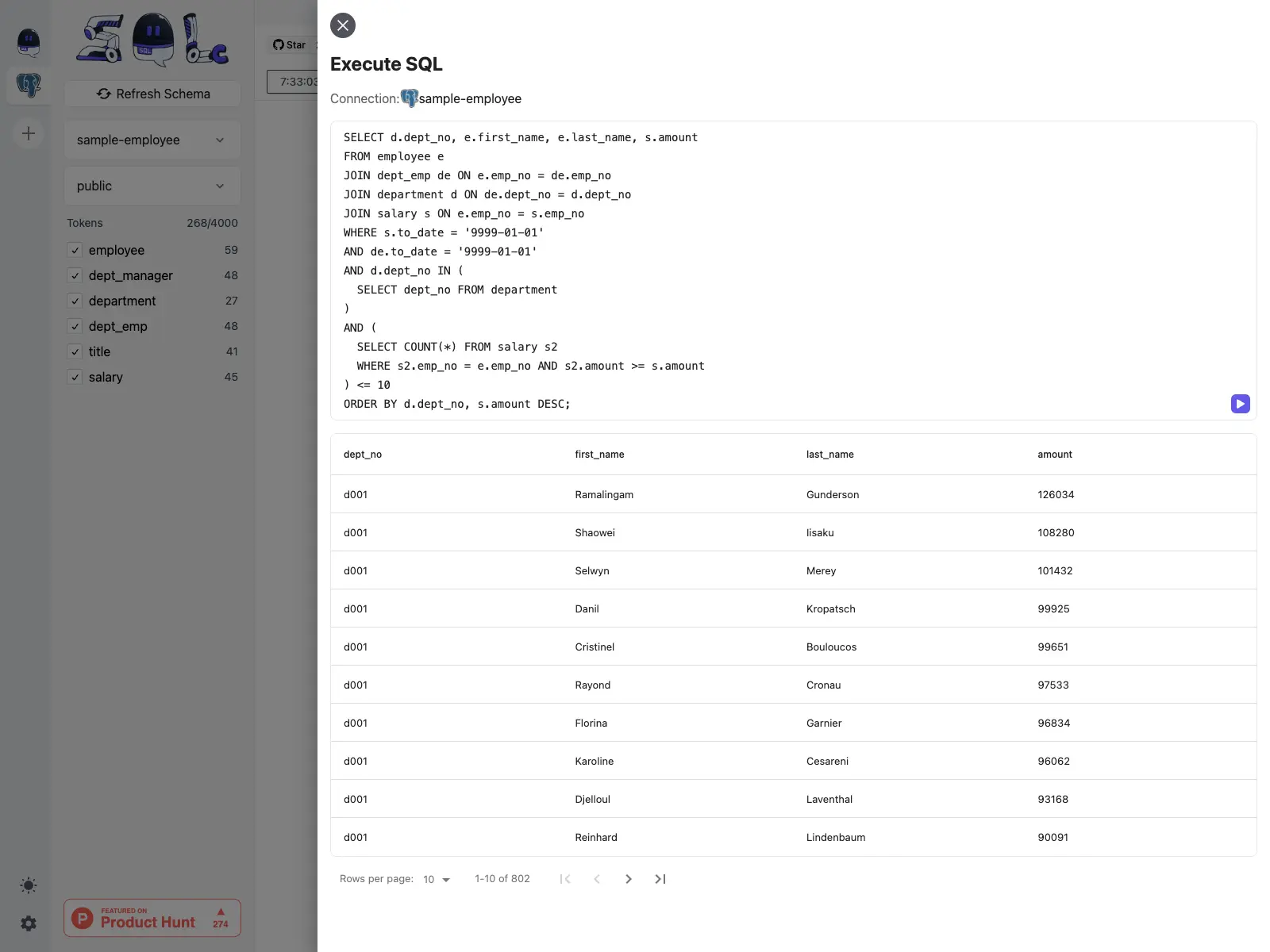 SQL Chat